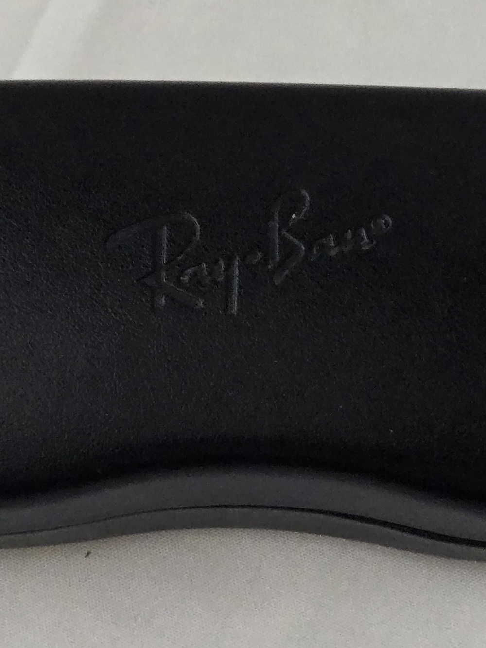 Ray-Ban Black Leather Men’s Bag